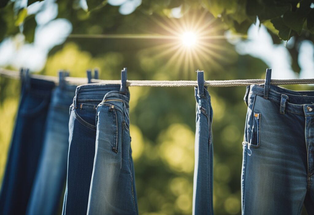 Jeans and Sun Protection